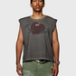 Homme + Femme "The List" Cutoff Tee - Grey