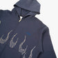 EPTM Metal Flame Zip Up Hoodie - Navy (EP12465)
