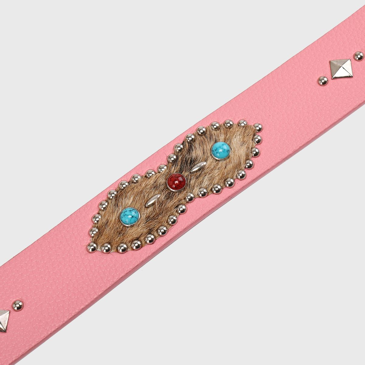 Homme + Femme "Passport" Belt - Pink