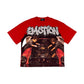 Mixed Emotion "Garage" Rhinestone Red Tee
