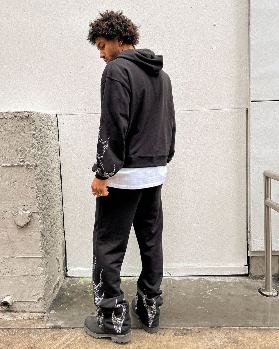EPTM Metal Flame Pants - Black (EP12441)