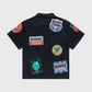 Homme + Femme "Heartbreak Button Down" Black Button Down