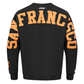 San Francisco Giants Wingspan Crewneck in black with team logo and branding