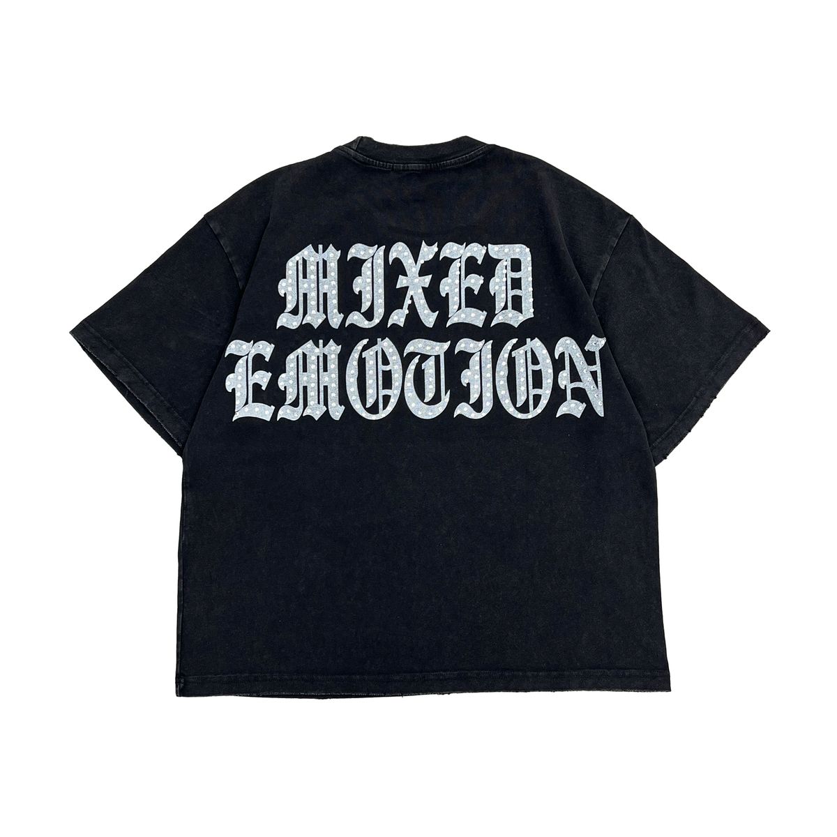 Mixed Emotion "Divine Emotion" Rhinestone Black Tee