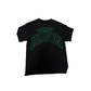 Heaven Virgen De Guadalupe/Arc Logo Tee  - Black/Green