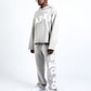 Paper Money "Paper" Rhinestone Grey Pullover Hoodie