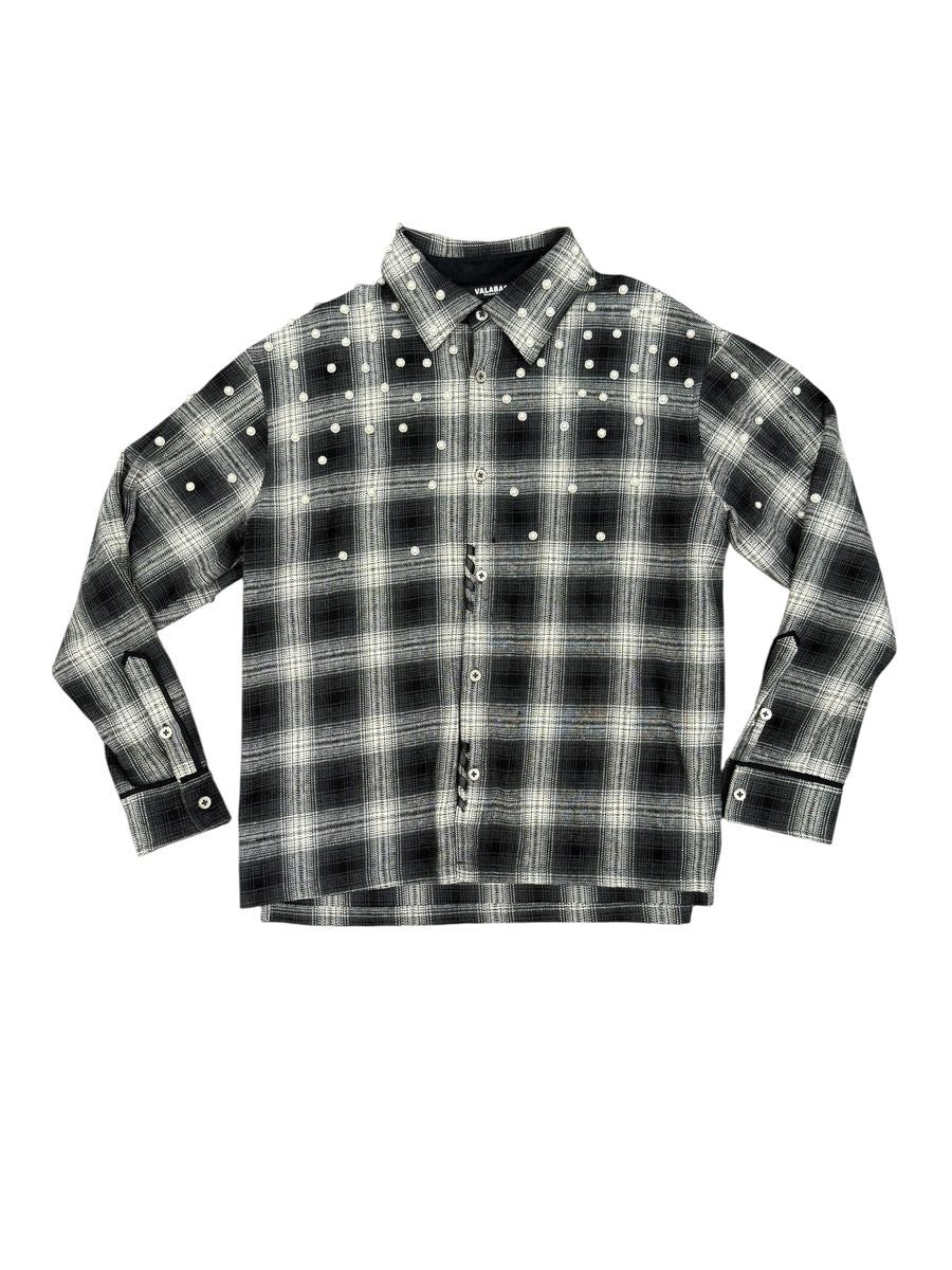 Valabasas "Cadence" Black Button Up Flannel