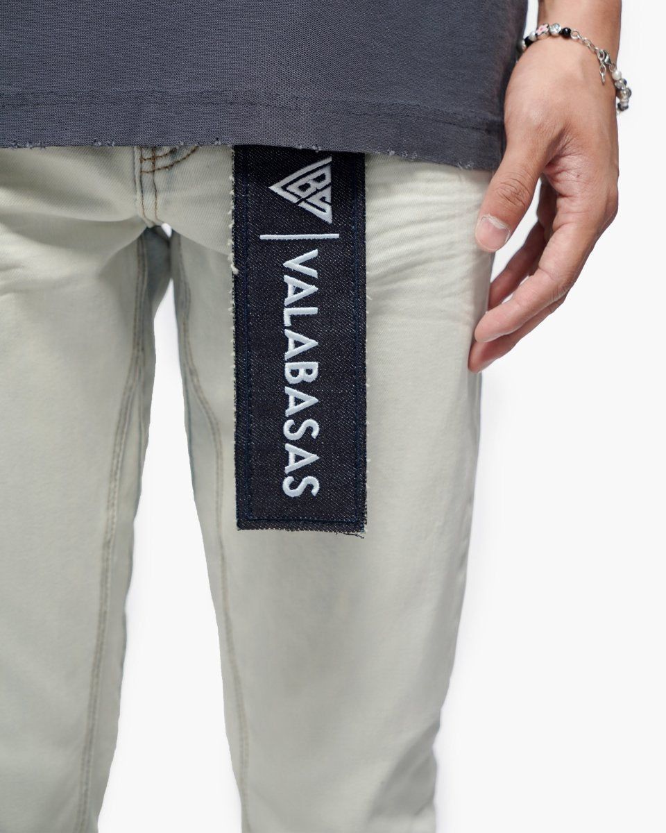 Valabasas "Mr. Stacked Arctic Blue" Denim Jeans