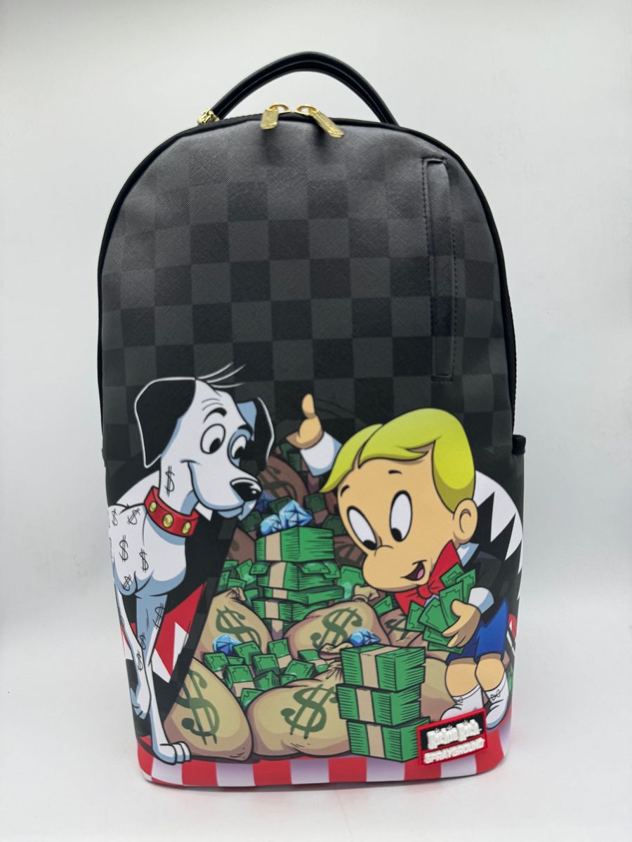 Sprayground Richie Rich & Dog Money Reveal Backpack (B7756)