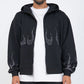 EPTM Metal Flame Zip Up Hoodie - Black (EP12463)