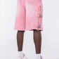 Guapi French Rose Cross Buckle Shorts