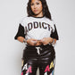 Addicts ATL "Dirty Rockstar" Black Shorts