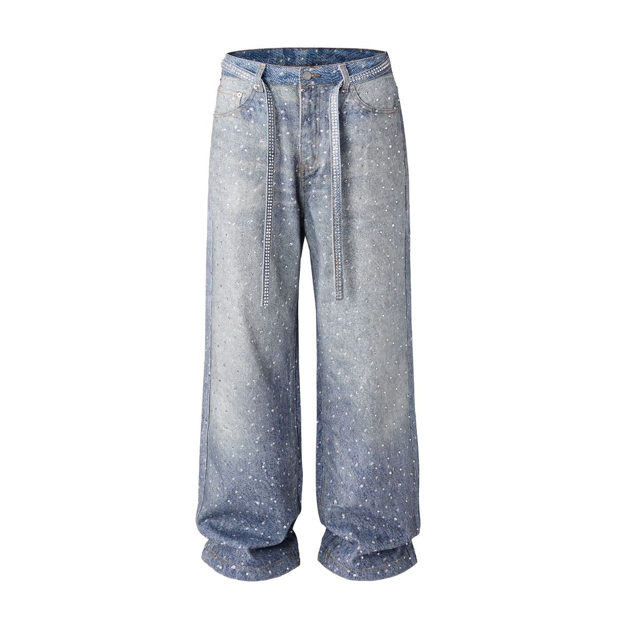 Undeveloped Azul Rhinestone Denim Jeans