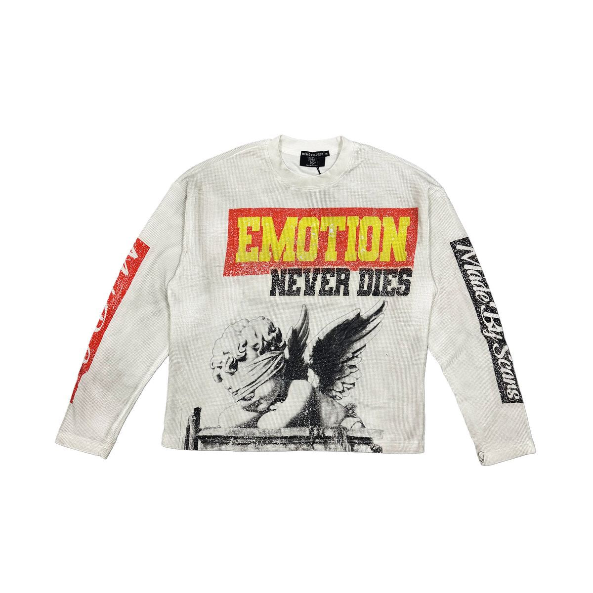 Mixed Emotion "Dreams" White Thermal Long Sleeve