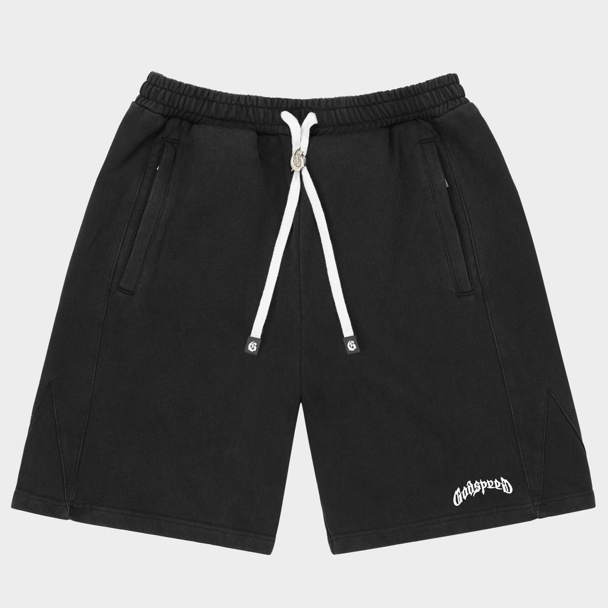 Godspeed VITAL Logo Shorts - Black Wash