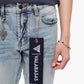Valabasas "Mr. Stacked Denim Blue" Denim Jeans