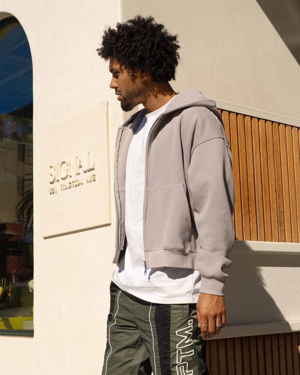 EPTM Perfect Zip Up Hoodie - Grey (EP11674)