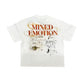 Mixed Emotion "Deja Vu" White Tee