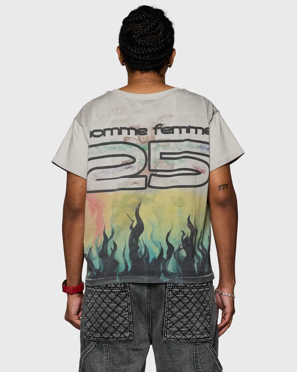Homme + Femme "Torque Terror" Tee - White