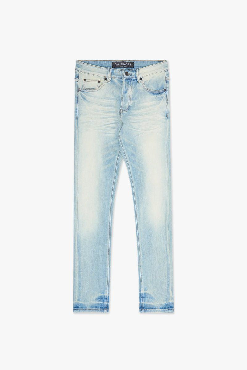 Valabasas "Mr.Flex" Light Blue Wash Skinny Jeans