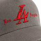 Reference "La Vida" Snapback Hat - Washed Gray (REF901)