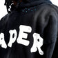 Paper Money "Paper" Rhinestone Black Pullover Hoodie
