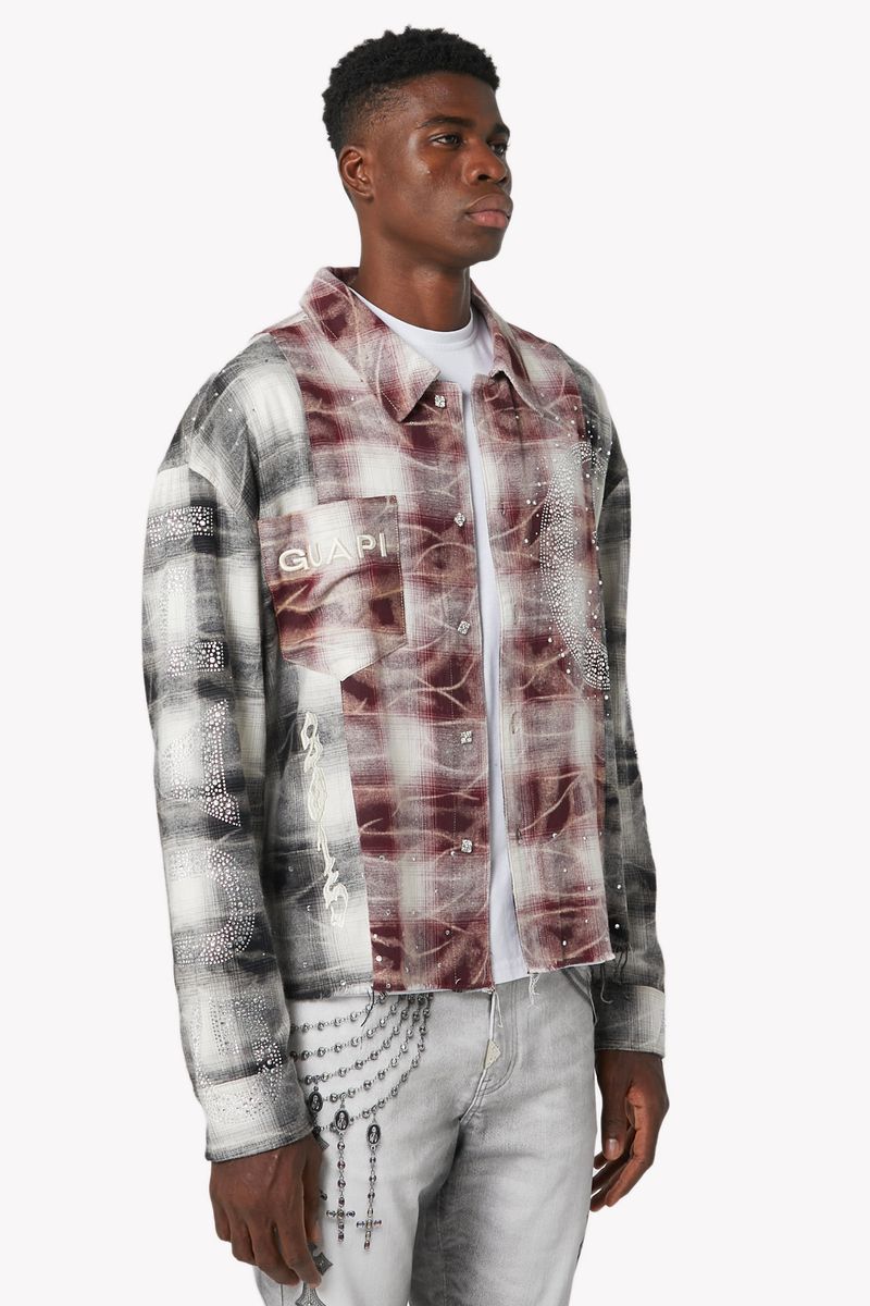 Guapi Ruby Crescent Flannel