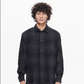 Valabasas "Harvest" Black Button Up Flannel