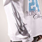 Paper Money "247" Rhinestones White Layered Long Sleeve