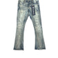 Valabasas "Hibit" Vintage Blue Stacked Denim Jeans