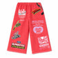 AlphaStyle Morda Long Shorts - Red