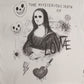 Fabric011 "Mona Lisa" White Tee