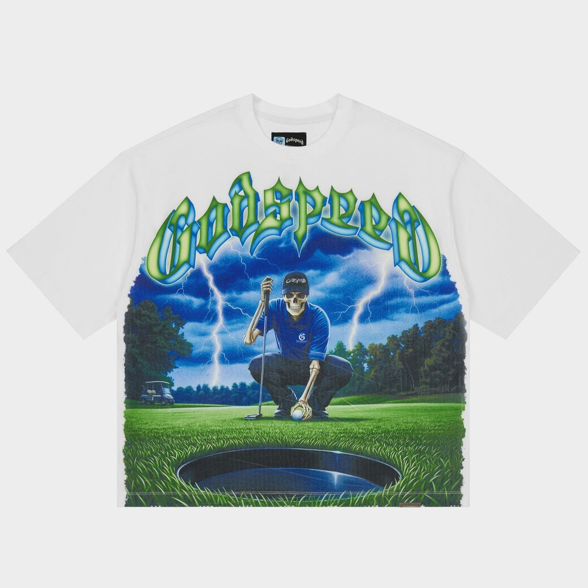 Godspeed No Mulligans T-Shirt - White