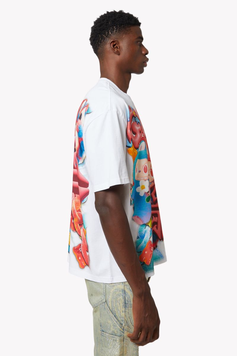 Guapi White Candy Riot Tee V2