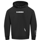 Black Las Vegas Raiders Wingspan Hoodie featuring the team logo