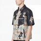 Guapi Tan Cross Patch Button Shirt