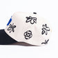 Reference "LA Star" Snapback Hat - Cream/Black (REF880)