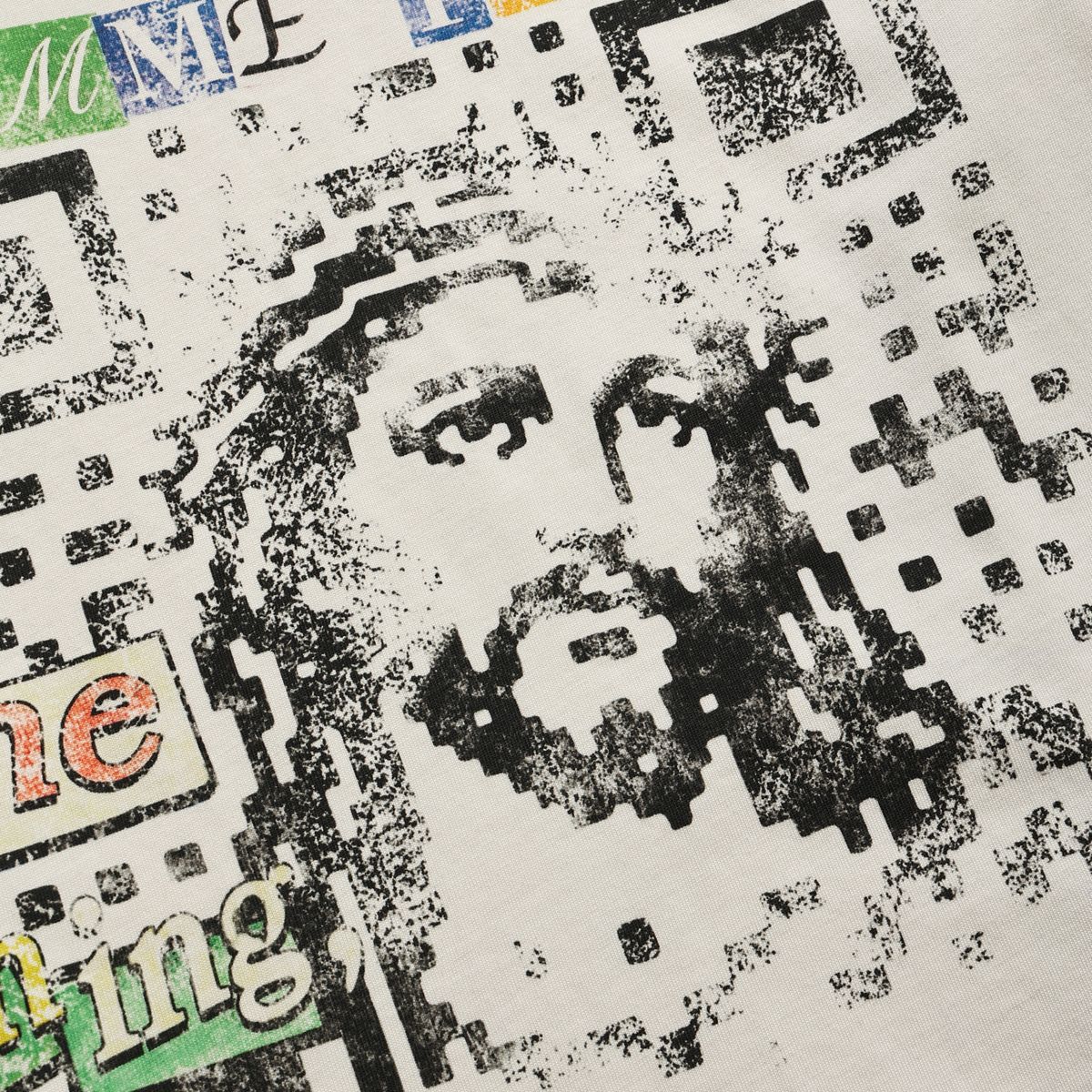 Homme + Femme "Digital Genesis" Tee - White