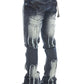 Versatile and trendy Stylo LS Blue Washed Stacked Flare Jeans for any occasion