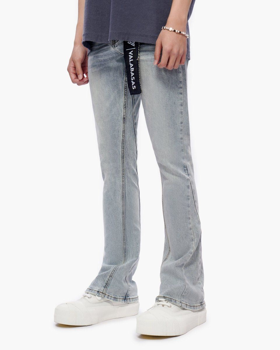 Valabasas "Mr. Stacked Denim Blue" Denim Jeans