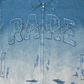 Rare Peace "Value" Zip Down Rhinestone Denim Blue Shirt (RJ6064 )