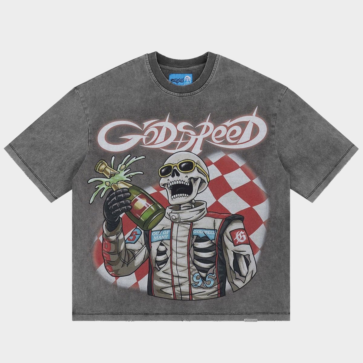 Godspeed Winners NG T-Shirt - Grey Wash