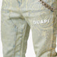 Guapi Vintage Paisley Denim Jeans