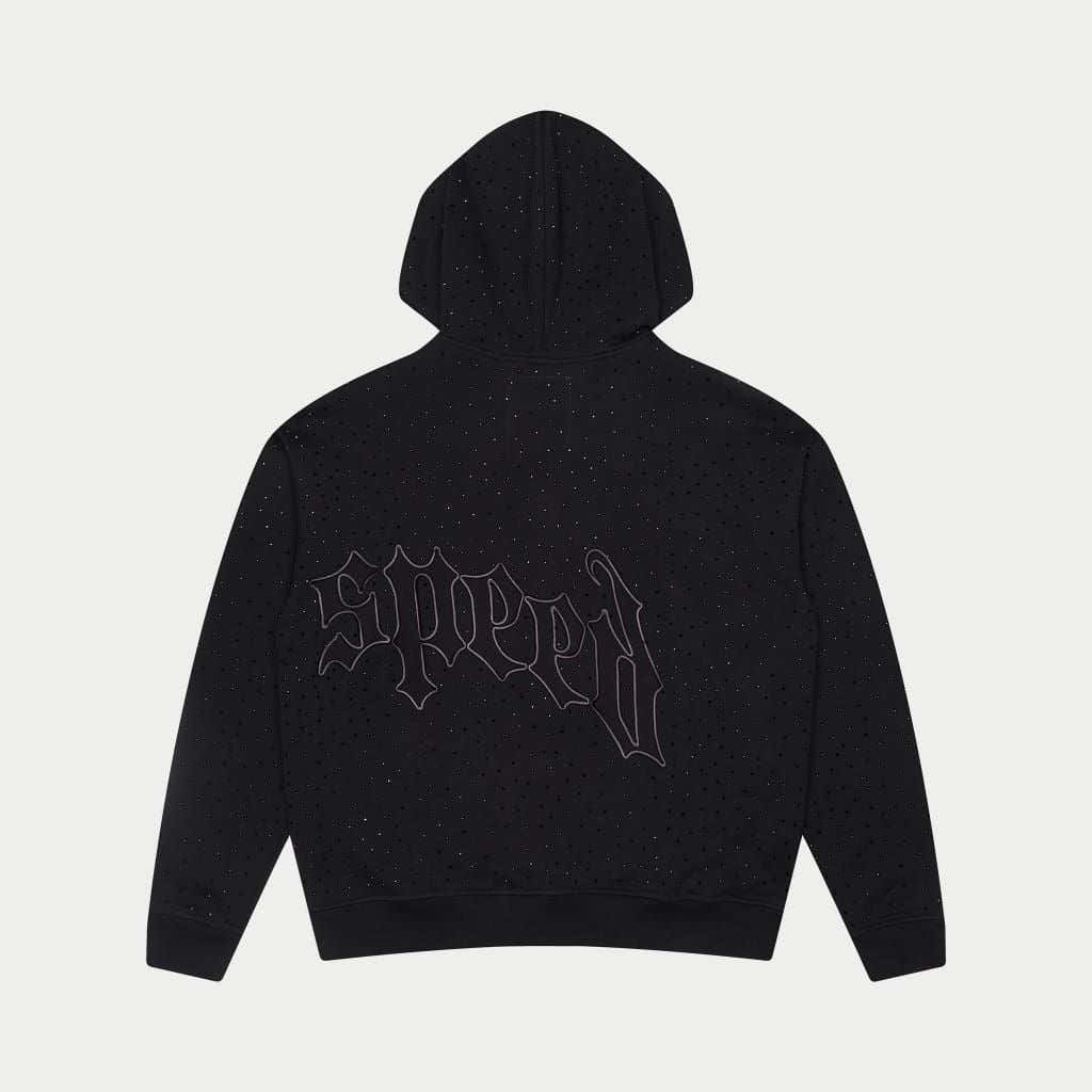 Godspeed OG Logo VVS Zip Up Hoodie - Black/Black