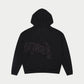 Godspeed OG Logo VVS Zip Up Hoodie - Black/Black