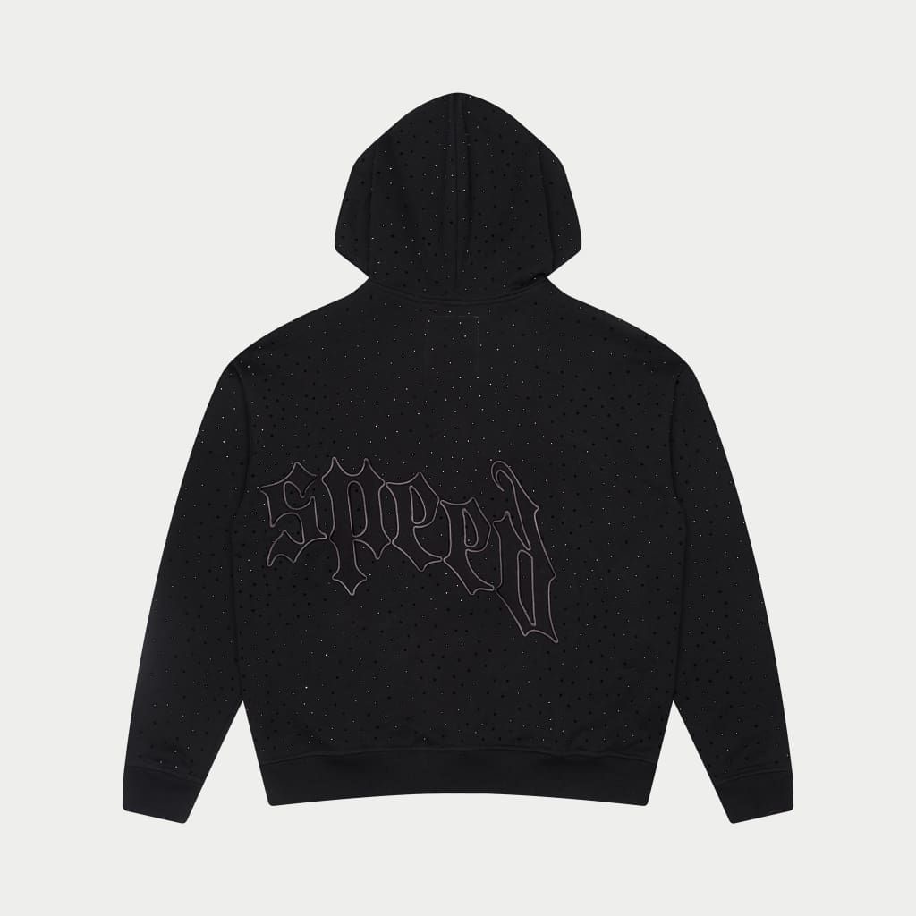 Godspeed OG Logo VVS Zip Up Hoodie - Black/Black