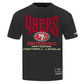 Black Pro Standard San Francisco 49ers City Tour 20 men's short sleeve T-shirt featuring team logo and city design