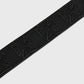 Homme + Femme "Iron Crest Patch" Belt - Black/Black