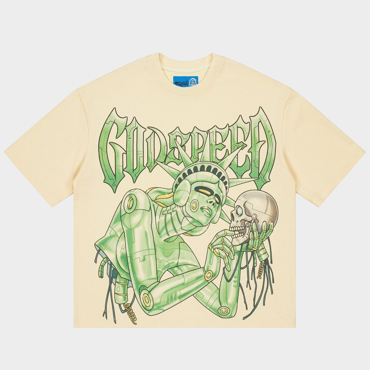 Godspeed Freedoms Protocol T-Shirt - Bone