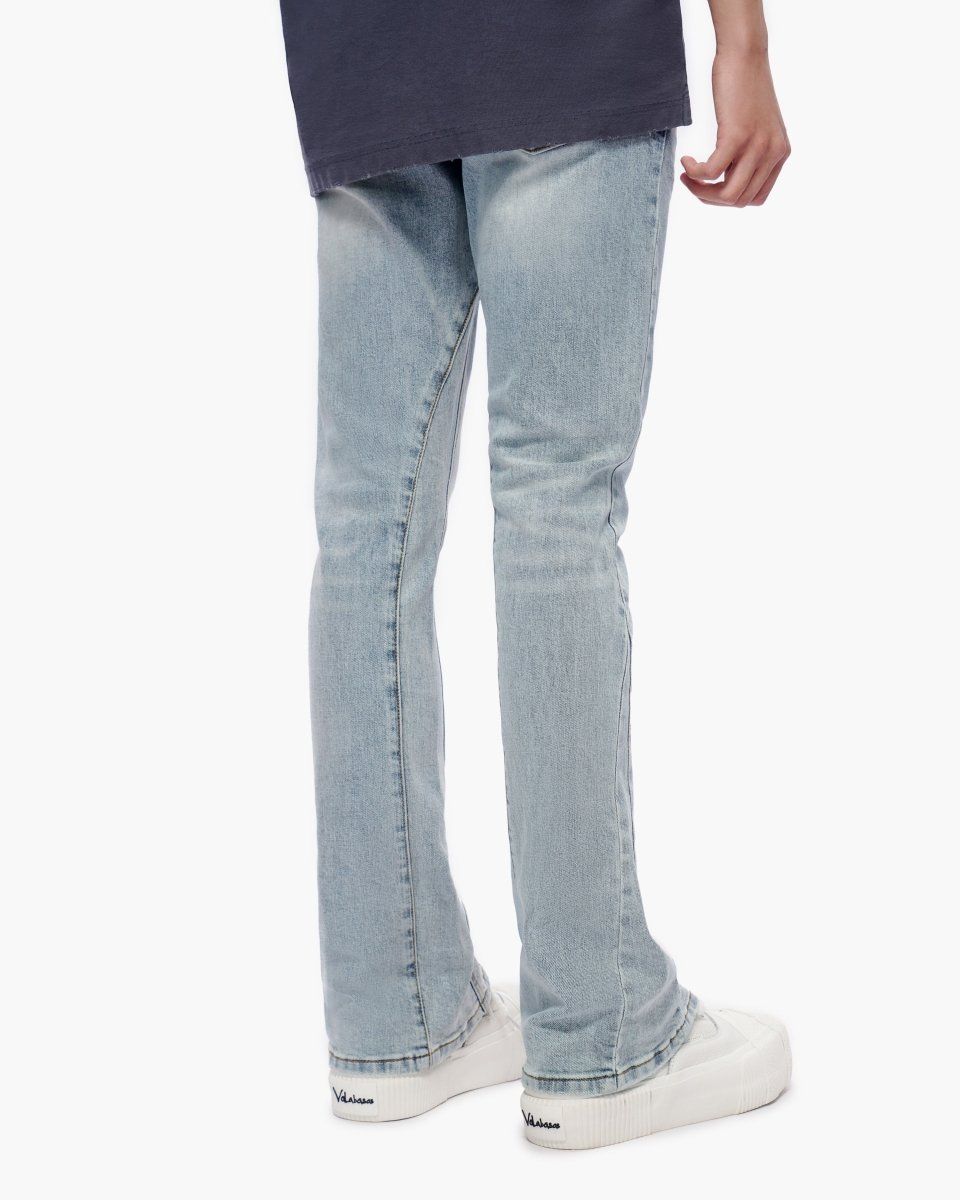 Valabasas "Mr. Stacked Denim Blue" Denim Jeans